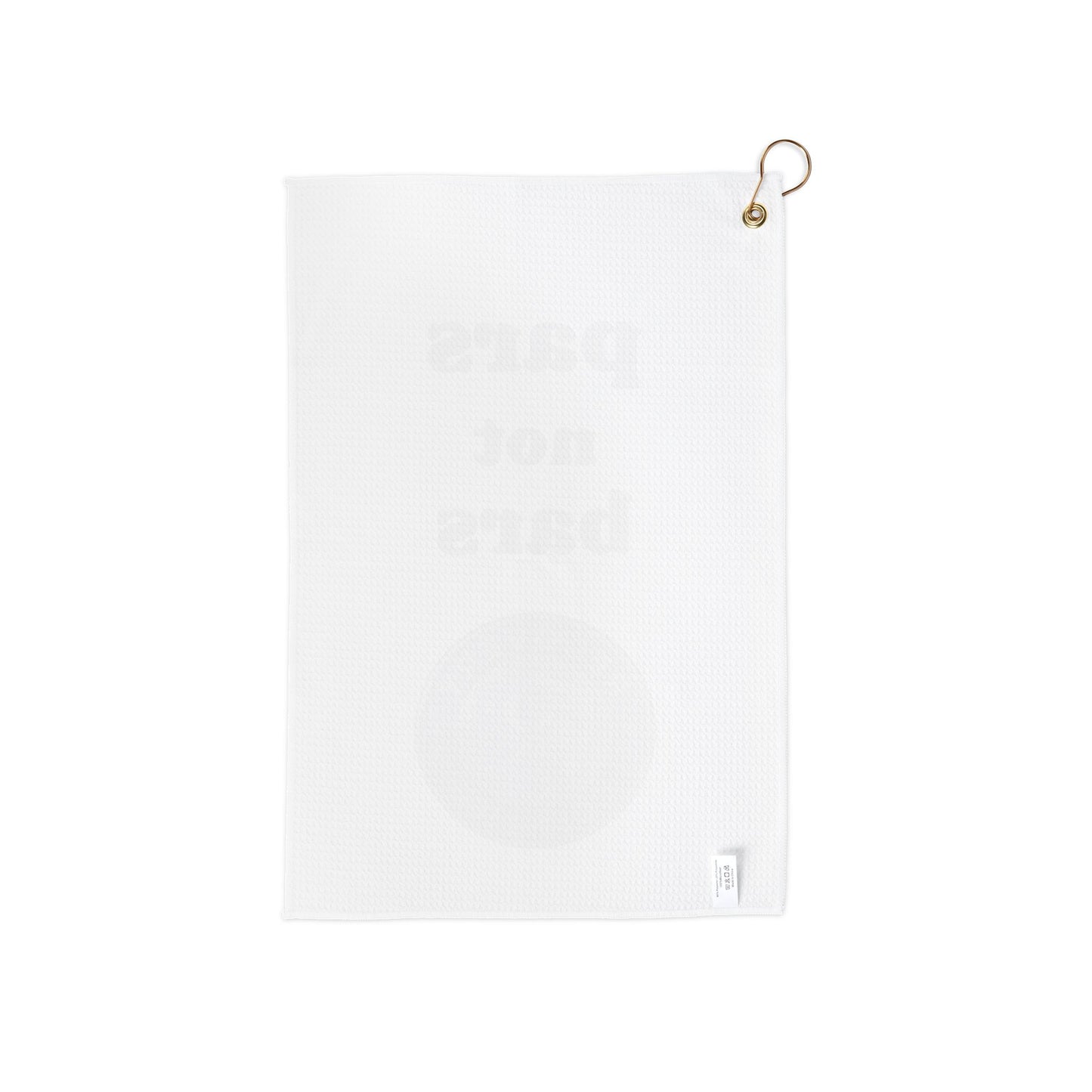 Pars Not Bars golf towel | golf towel with recovery coin design