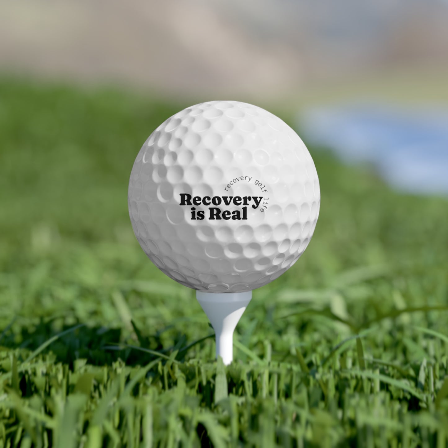 Recovery is Real - Golf Balls, 6pcs