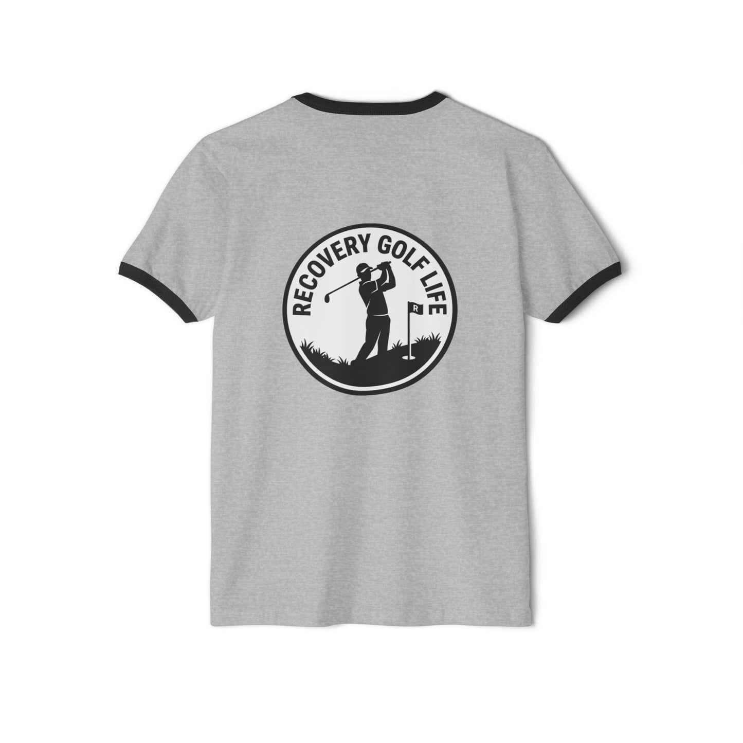 Unisex Recovery Golf Life - Ringer T-Shirt