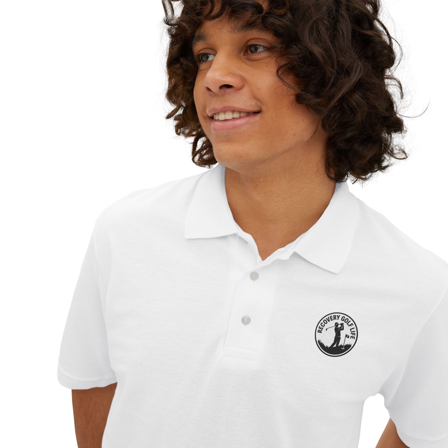 Classic Golf Crest Polo | Men's Polo, Embroidered Chest Logo