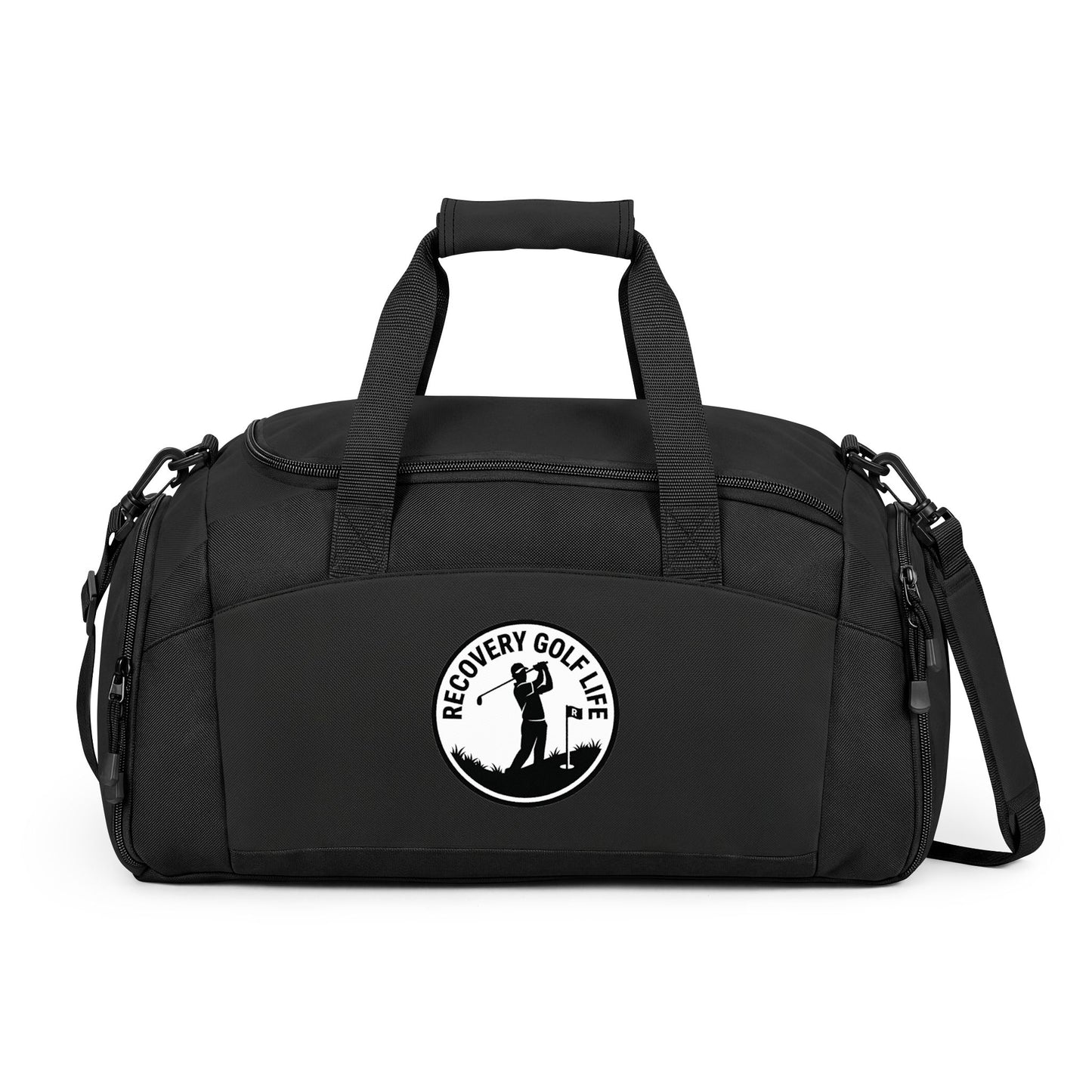 Embroidered Recovery Golf Duffel Bag — Travel & Locker Gear