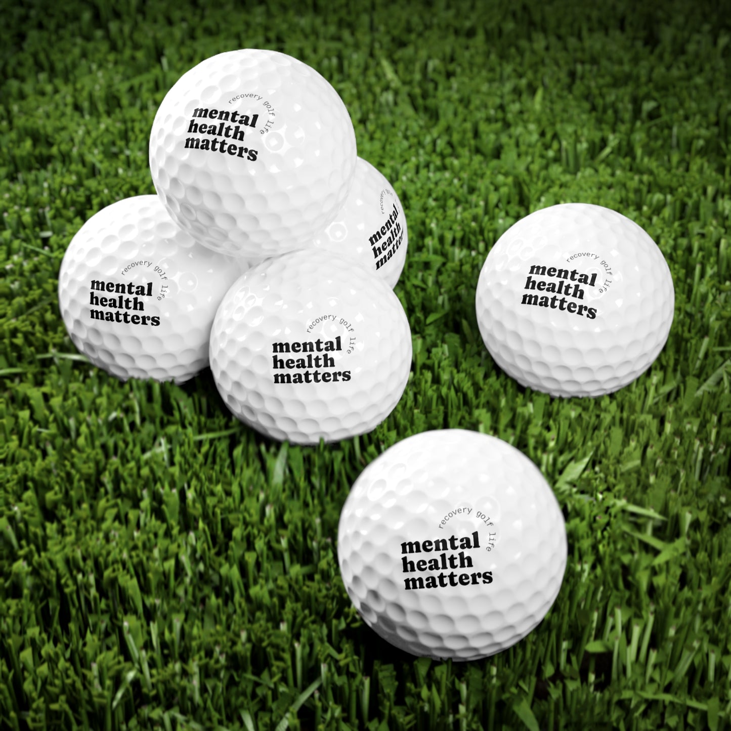 Mental Health Matters - Golf Balls, 6pcs