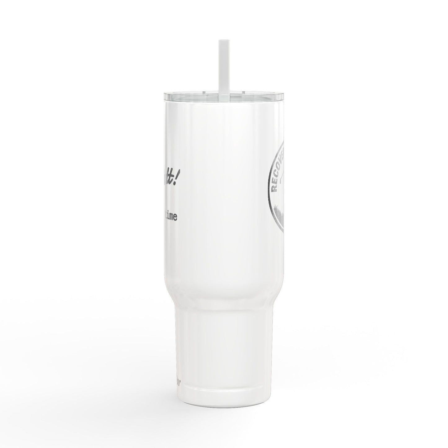 One Putt at a Time Tumbler | Engraved 40oz Insulated Travel Cup with Lid