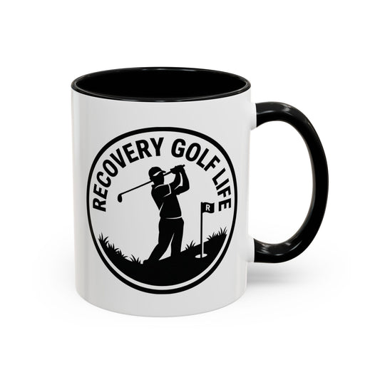 Recovery Golf Life Mug | Accent Coffee Mug 11oz 15oz