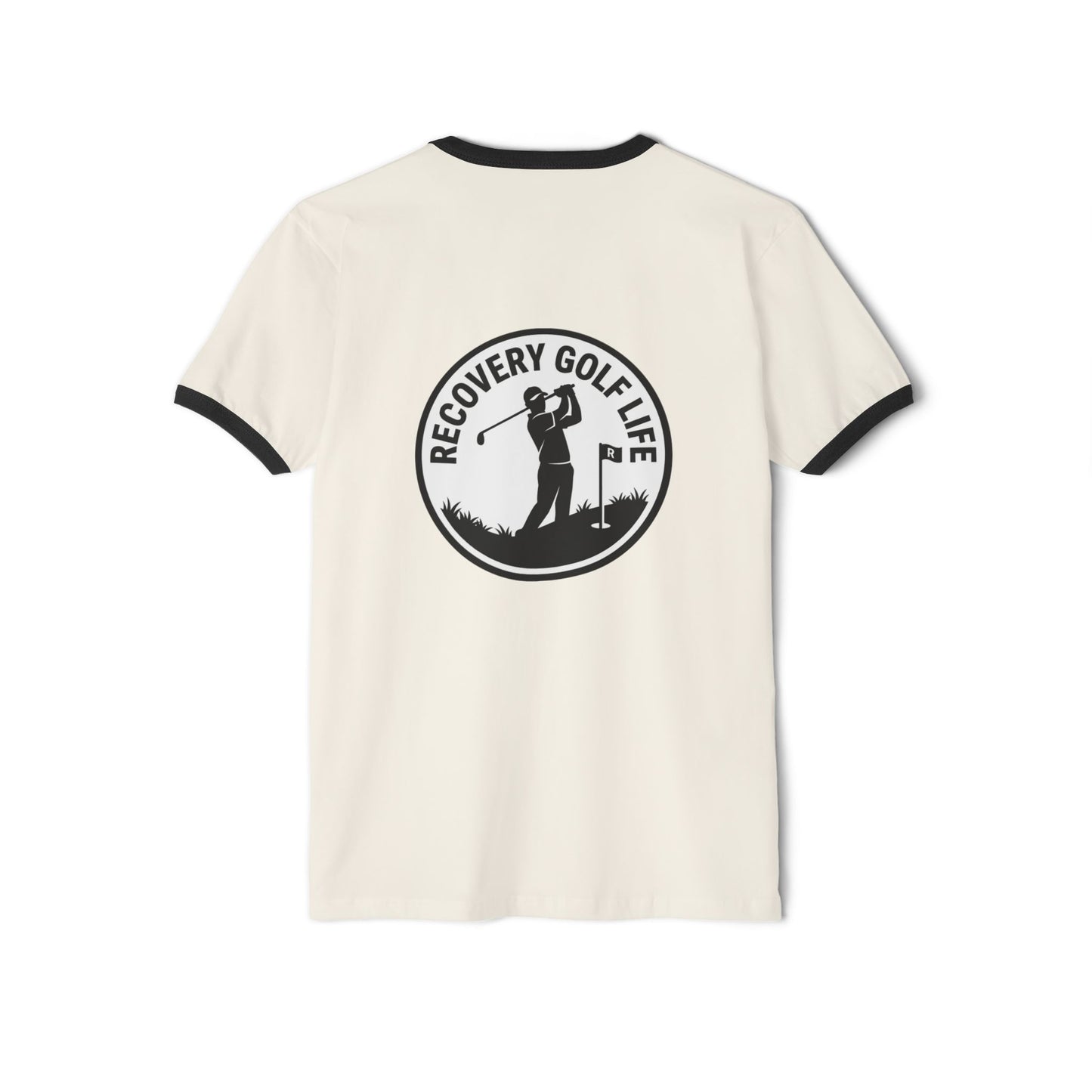 Unisex Recovery Golf Life - Ringer T-Shirt