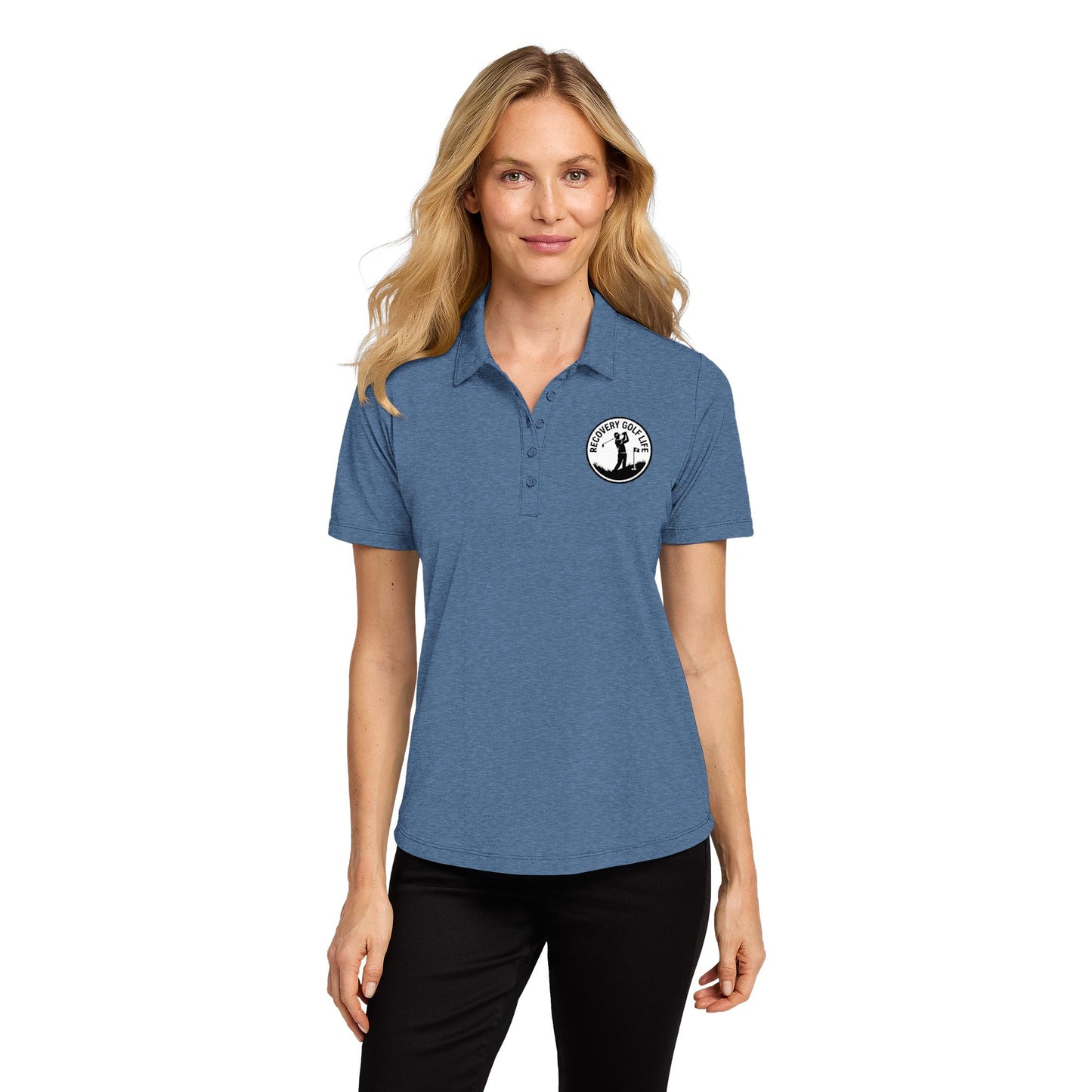 Ladies Polo — Embroidered Golf Emblem Women's Performance Polo