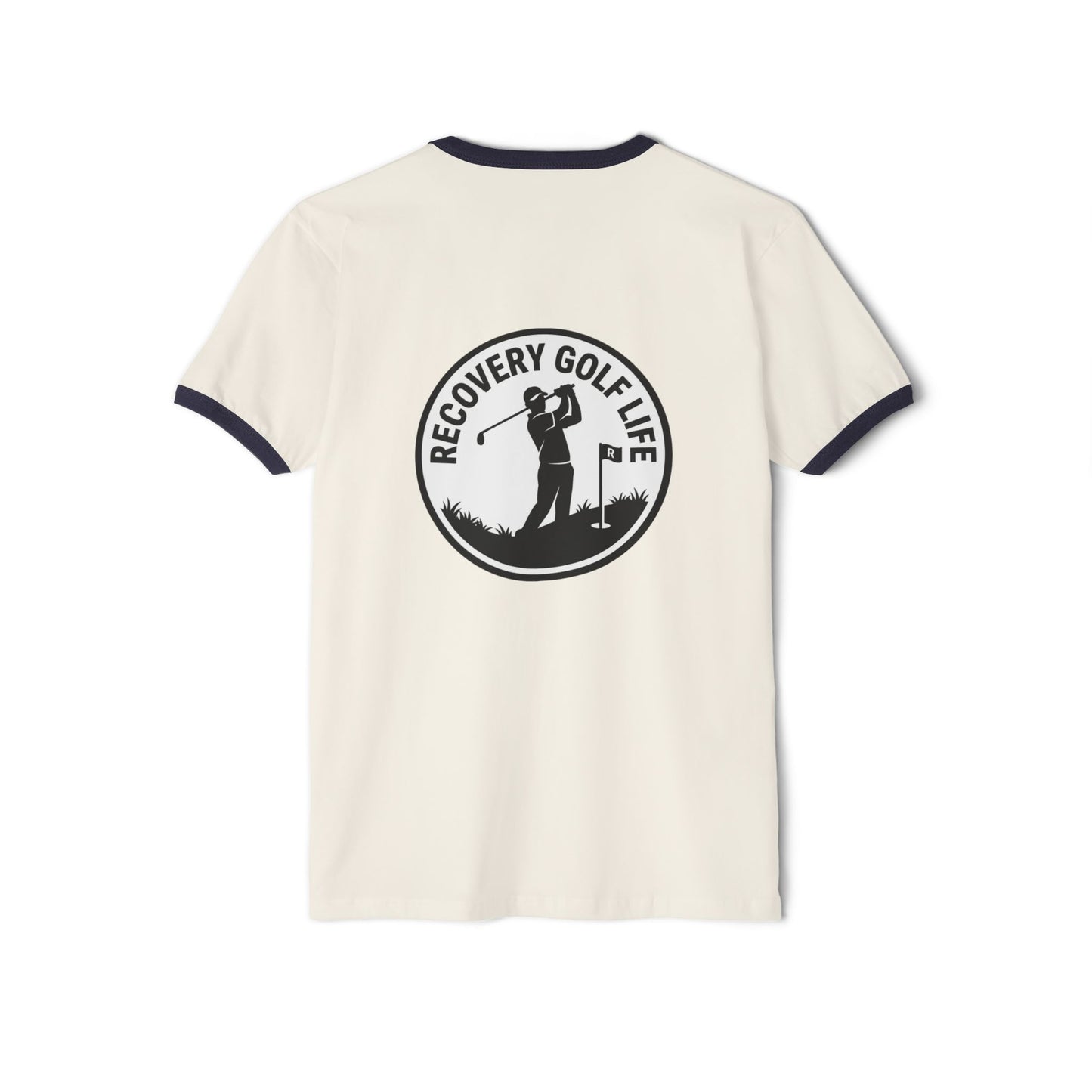 Unisex Recovery Golf Life - Ringer T-Shirt