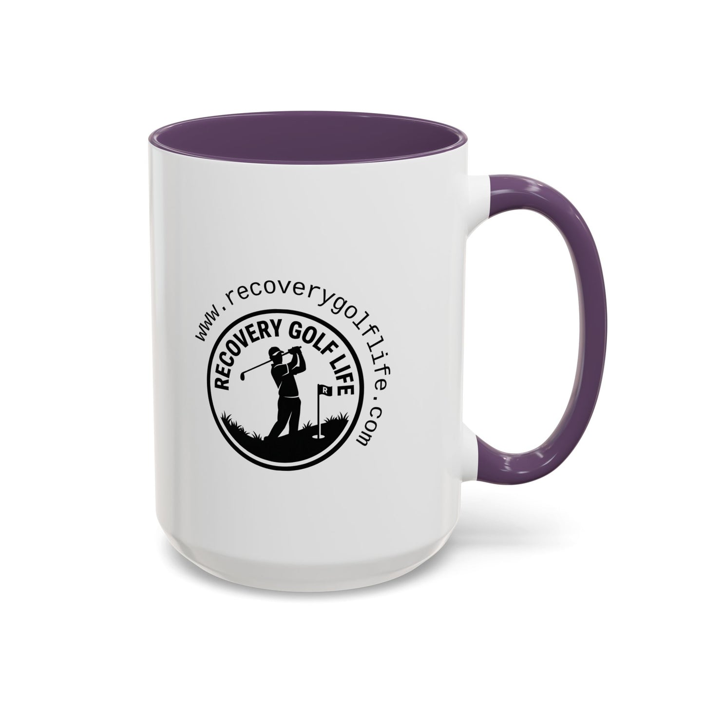 Recovery Golf Life Mug | Accent Coffee Mug 11oz 15oz