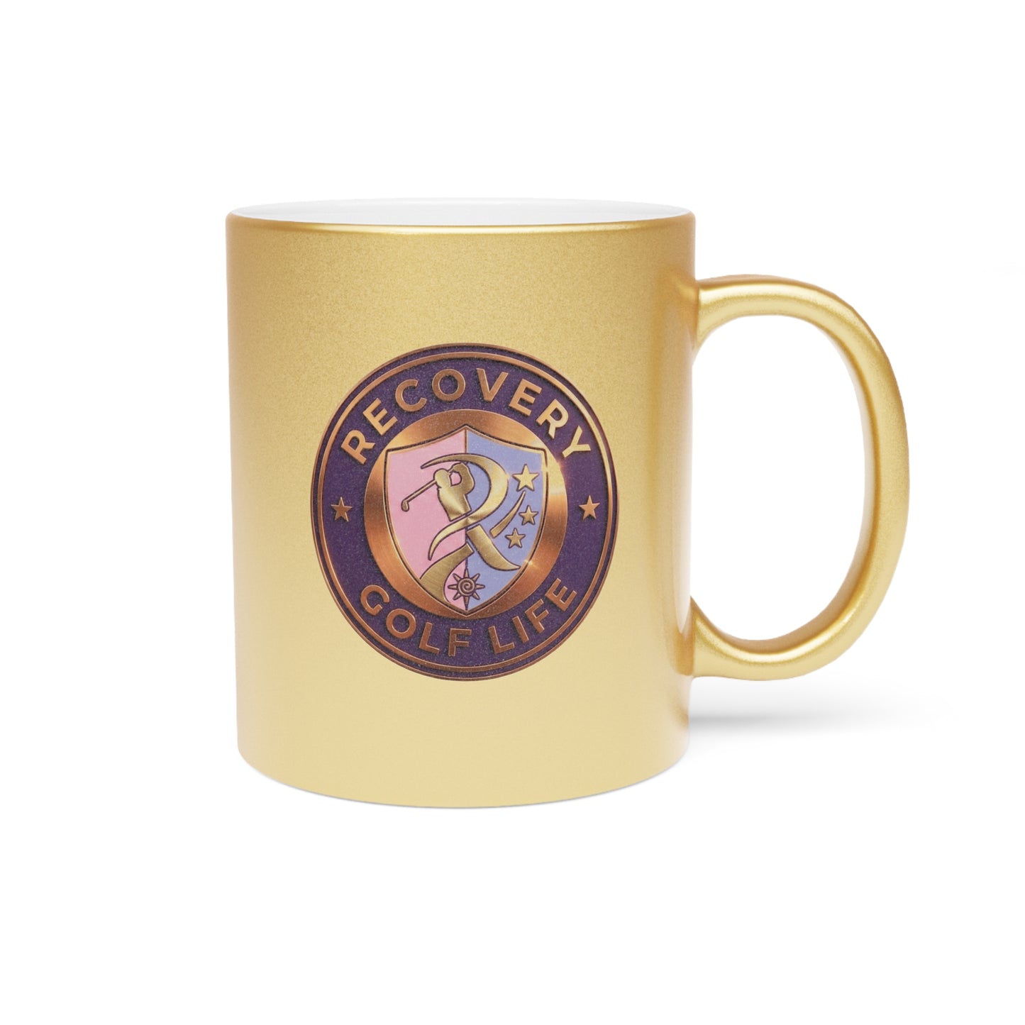 Mug with Purpose (Metallic Gold) Double Sided