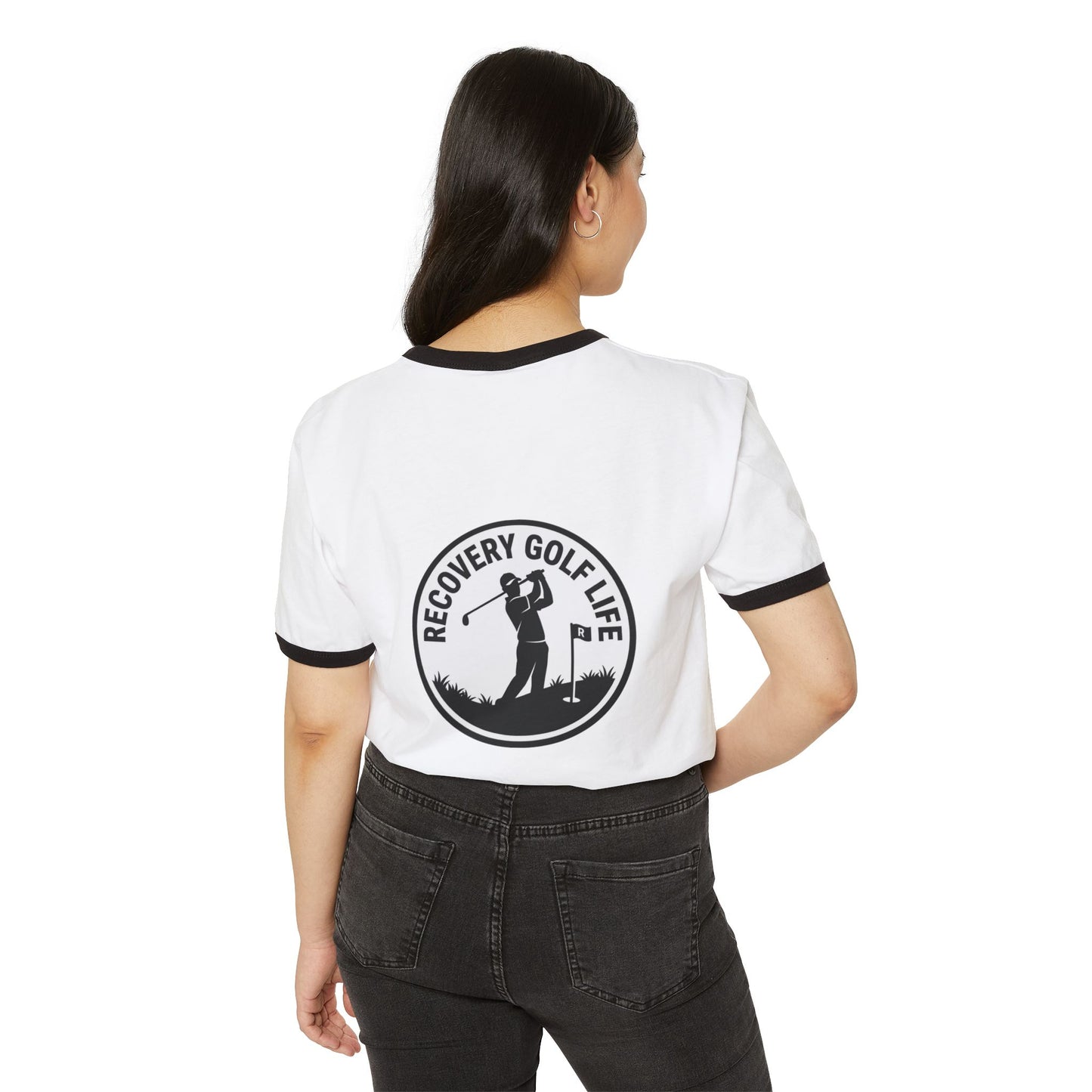 Unisex Recovery Golf Life - Ringer T-Shirt