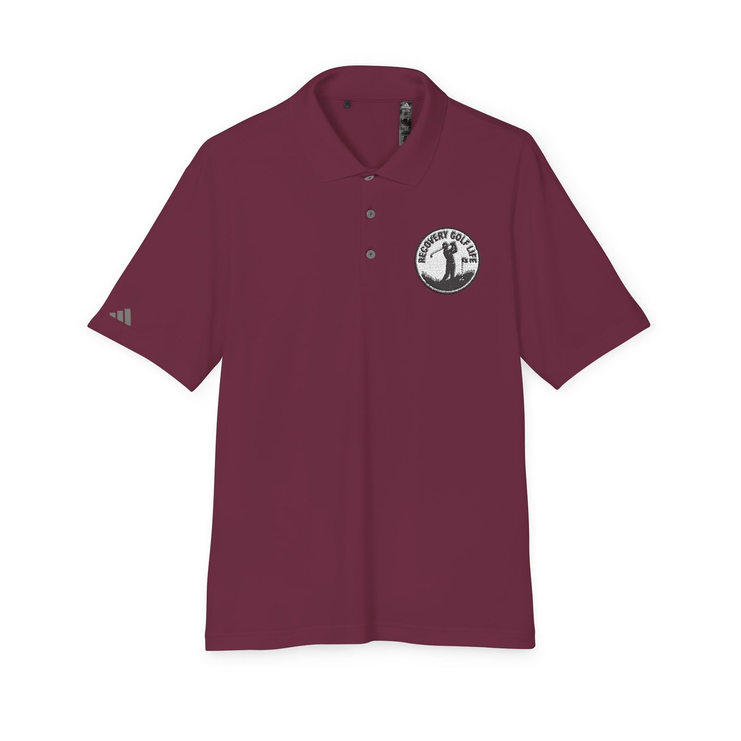 Unisex Performance Polo Shirt  — Classic Golf & Casual - Gift for Recovery Lifestyle