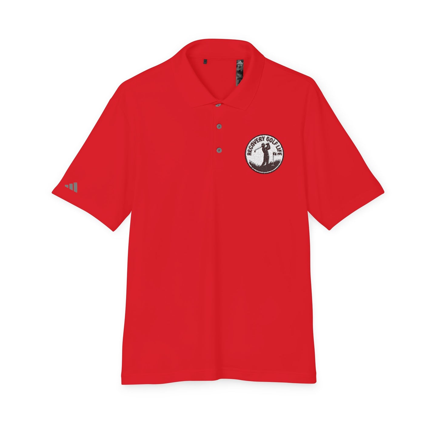 Unisex Performance Polo Shirt  — Classic Golf & Casual - Gift for Recovery Lifestyle