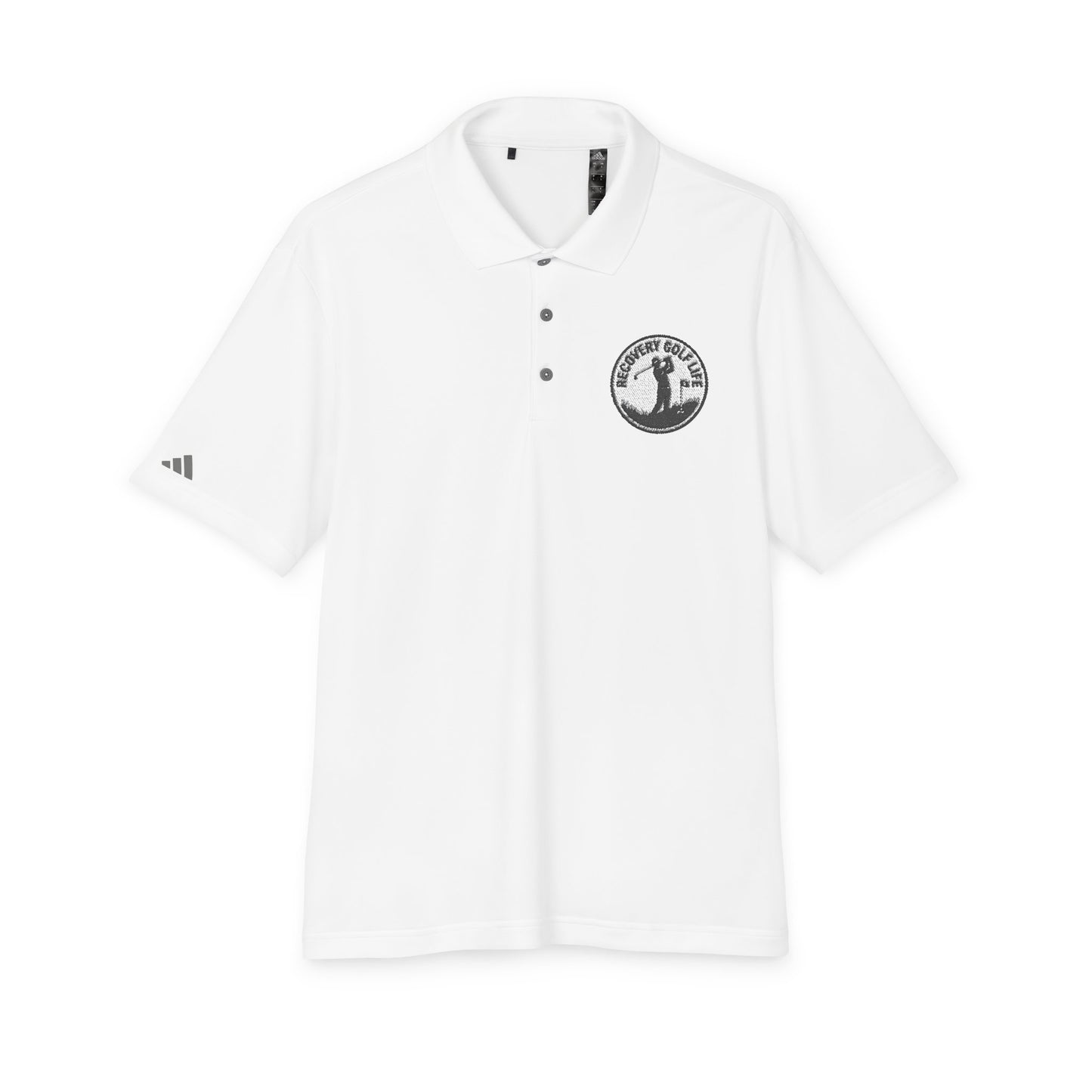 Unisex Performance Polo Shirt  — Classic Golf & Casual - Gift for Recovery Lifestyle