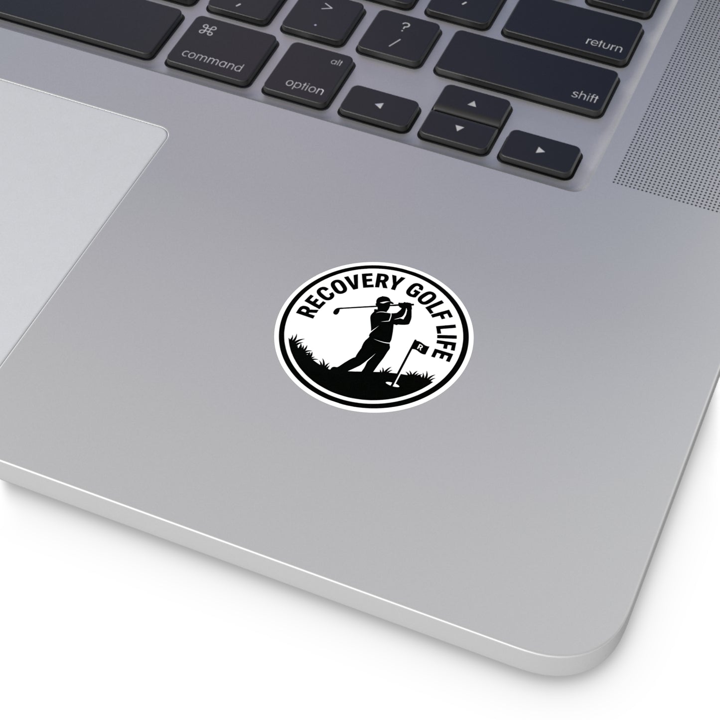Recovery Golf Life Sticker | Round Vinyl Golf Decal