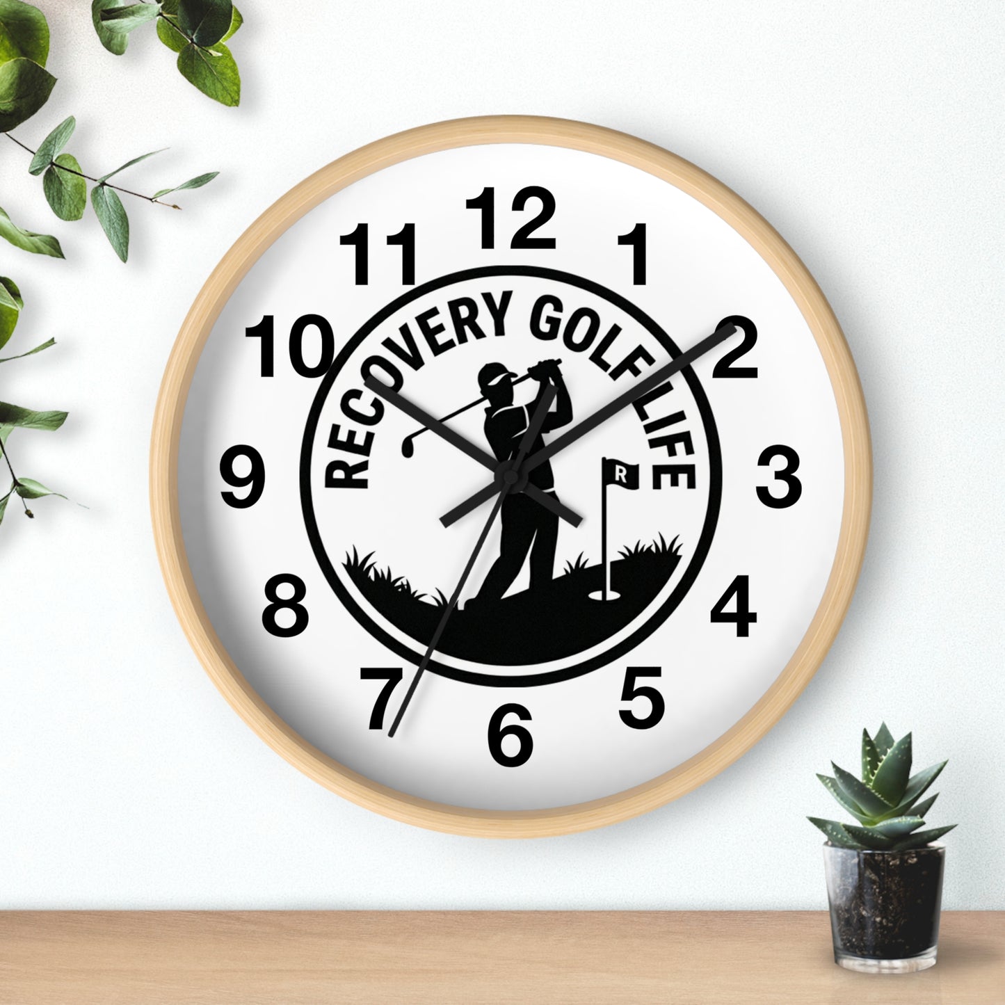 Recovery Golf Life - Wall Clock
