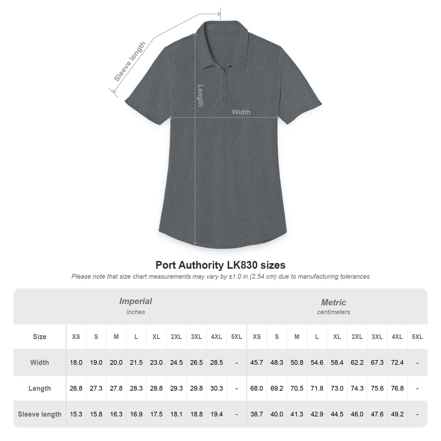 Ladies Polo — Embroidered Golf Emblem Women's Performance Polo