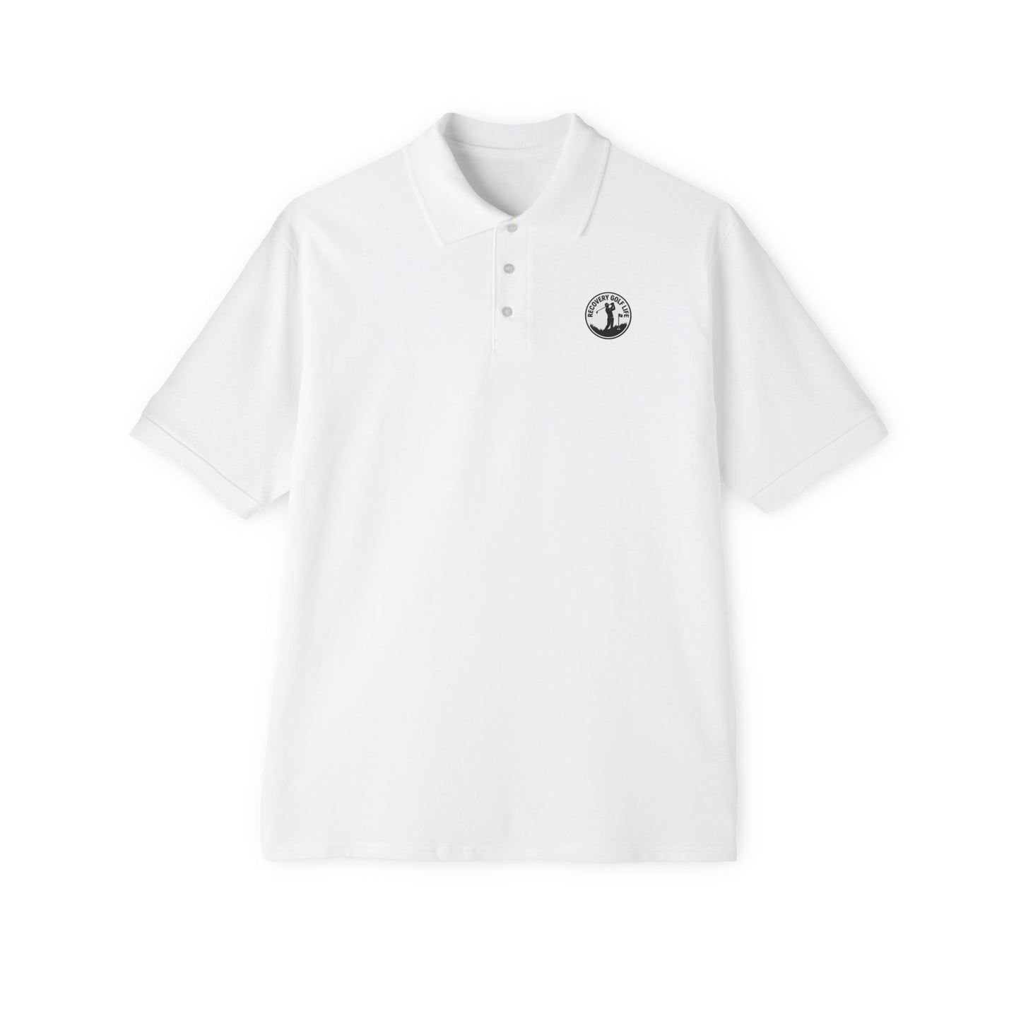 Classic Golf Crest Polo | Men's Polo, Embroidered Chest Logo