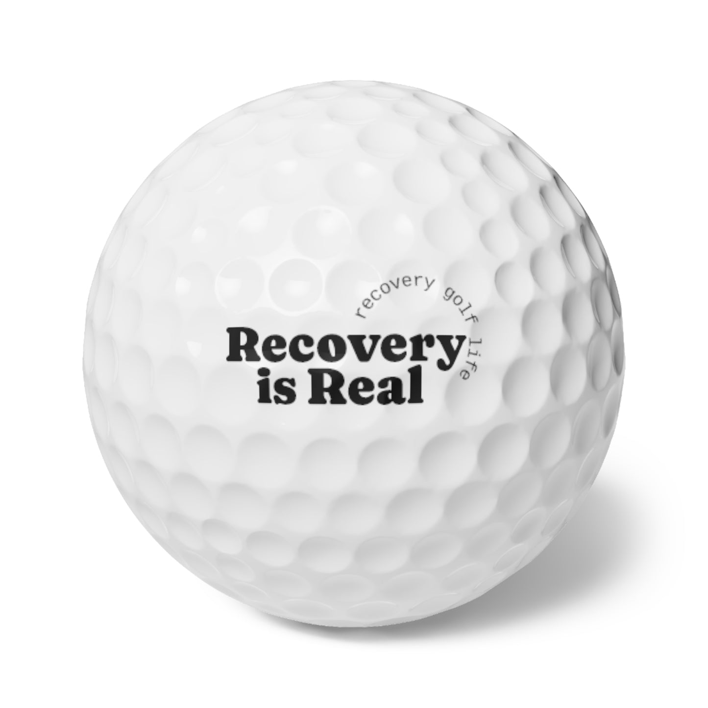 Recovery is Real - Golf Balls, 6pcs