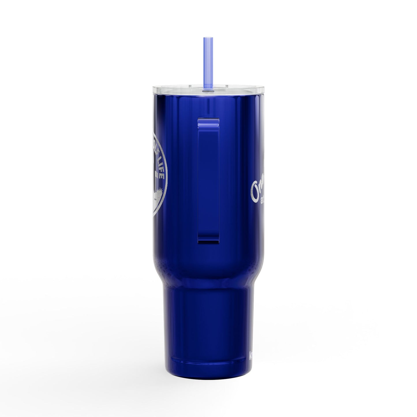 One Putt at a Time Tumbler | Engraved 40oz Insulated Travel Cup with Lid