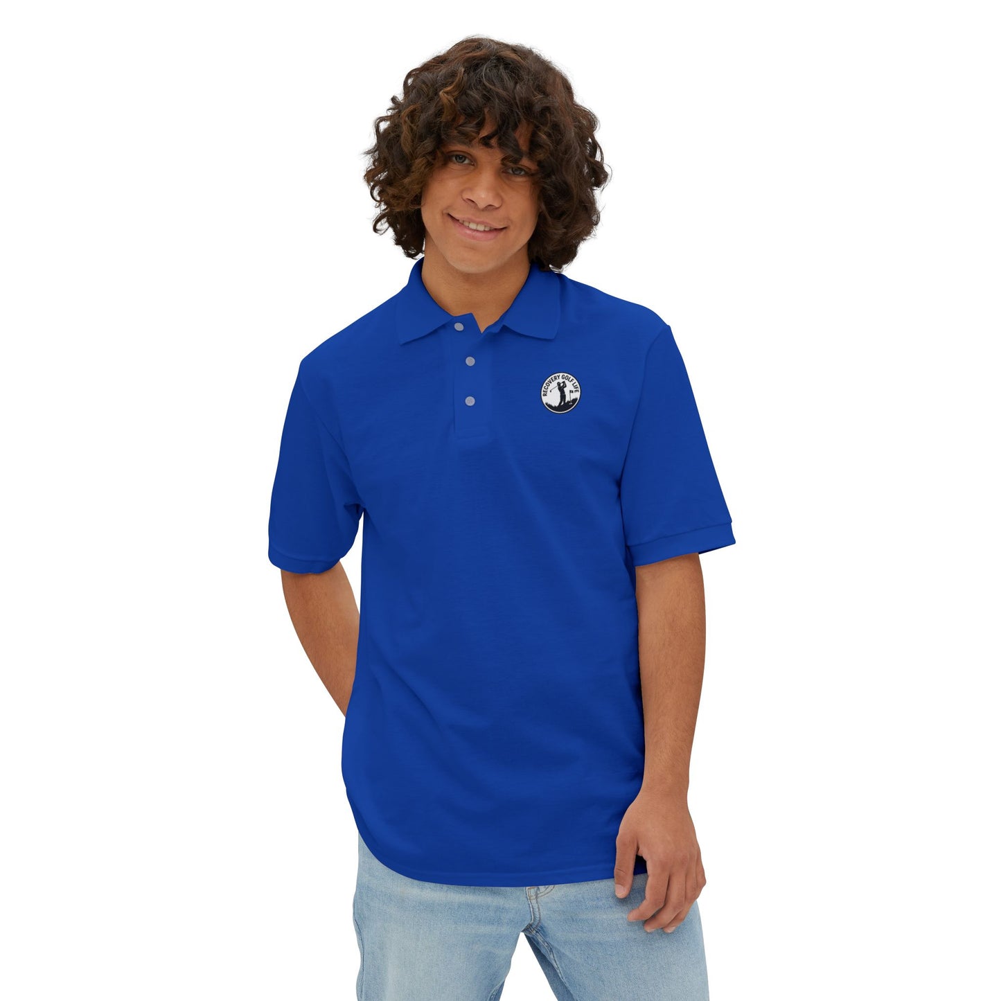 Classic Golf Crest Polo | Men's Polo, Embroidered Chest Logo