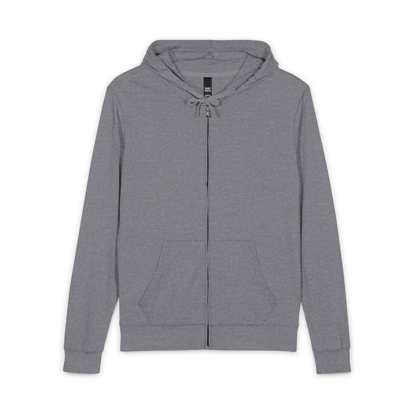 Unisex Jersey Full-Zip Hoodie