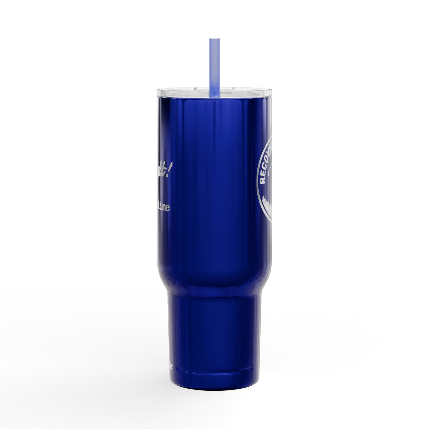 One Putt at a Time Tumbler | Engraved 40oz Insulated Travel Cup with Lid